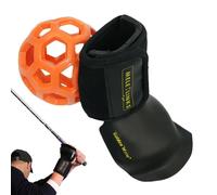 Golf Swing Trainer Ball, Golf Training Golf Wrist Training Aid Golf Smart Ball, Smart Ball Posture Corrector with Corrective Wristband and Ball, Wrist Trainer for Golfer Beginner