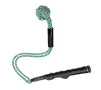 Golf Swing Trainer Rope - Swing Rope With Weighted Ball For Practice | Compact And Portable Training Aid Allows Golfers Of All Skill Levels To Practice Indoors, Outdoors, Or On The Range.