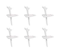 Golf Tee, 6 Pieces Detachable Training Aid with Scale, Golf Training Tees, Practice Accessory, Tee for Men Boys Girls Youth Teens Athletes Cyclists Golfers Wife Husband Son Daughter Family Backyard