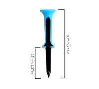 Golf Tees, 5 Pieces Trajectory Correcting Tool, Portable 3.15 Inch Tall Tee Set, Turf Mat, Putting Green, Beginner Lessons, Course, Driving Range, Travel, Backyard, Tournament, Practice Equipment
