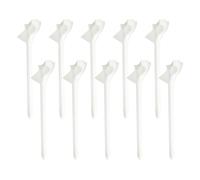 Golf Tees, Flight Path Ball Holder, High Launch Stable Design, White, 10 Pack, for Longer Distance and Accurate Drives Casual Games and Competitive Play Beginner Learning Proper Setup Crafted