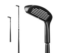Golf Training Wedge Club - Pratique de la tête de zinc réglable loft, outil d'apprentissage fiable | Contrôle du débutant de Solid Grip Putter Stick, guide de direction pour