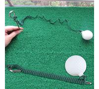 Golf -Übungsseilball, 110 cm Länge 41 mm Balldurchmesser Training Praktisch 16,5 cm Nagel Home Lehre für Freizeit