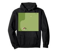 Golf Vert d'en Haut, Balle de Golf Putt, Cadeau de Golfeur Sweat à Capuche