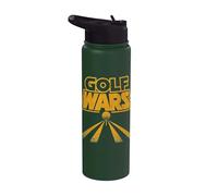 Golf Wars Golfing Player Stainless Steel Insulated Water Bottle