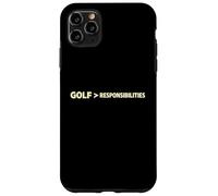 Golf Weekend Early Tee Time Golf Cart Dad's Retired Joke Coque pour iPhone 11 Pro Max
