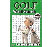 GOLF Word Search Large Print: Easy to Read Golf Themed Puzzle Book | Perfect for the Golfer in your Life | Great for All Ages 8-88