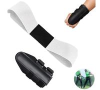 Golf Wrist Correction Trainer & Arm Band Set, Golf Wrist Training Aid, Golf Correct Gesture Training Swing Connection Band, Improve Consistency Golf Connection Band for Golf Beginners (White)