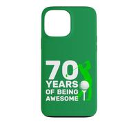 Golfer 70 Years of Being Awesome Golf 70. Birthday Coque pour iPhone 13 Pro Max