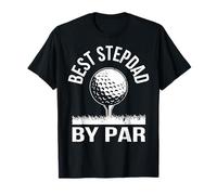 Golfer Step Dad Best Stepdad par Funny Golf Lover Golfing T-Shirt