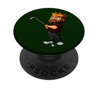 Golfeur Rois/Roi de Golf PopSockets PopGrip Adhésif