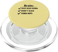 Golfeurs débutants | Partenaires de Golf pour la fête des pères PopSockets PopGrip pour MagSafe