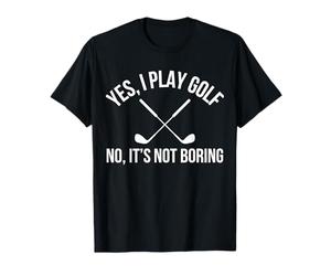 Golfing Lover Golf is Not Boring Funny Golf Player Golfeur T-Shirt
