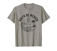 Golfo De Mexico Viva Mexico Golfe du Mexique Souvenir T-Shirt