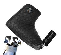 Golfputter Cover - 6.6x8.8x1.1in Magnetic Headcover, Malletputter Protector | Portable Premium Golf Clubputter Sleeve for Men Women, Soft Durable Head Cover for Travel Storage Course Accessories