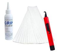 Golfs Club Kit de Remplacement de poignée avec Ruban adhésif, et Bandes | Outils Portables 15 pièces, Lame de Crochet pour Installation, Accessoires d'entretien