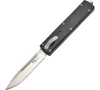 Golgoth G12+ couteau automatique lame drop point acier D2 manche aluminium