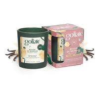 Goliate Bougie Massage Huile Bio Vanille Gourmande 140g - Cire Végétale Colza Provence, Aromathérapie Relaxante, Vegan Testée Dermatologiquement, Made in France