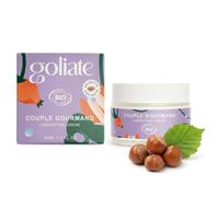 GOLIATE Gel lubrifiant 2en1 comestible naturel bio - Crème huile massage intime hydrate et apaise - couple gourmand - Végan - Fabriqué en France - 50ML (Noisette)