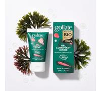 Goliate Gel Lubrifiant Intime Bio Longue Durée 30ml - Lubrifiant à Base d'Eau Certifié COSMOS, Compatible Préservatifs et Accessoires, Végan, Fabriqué en France