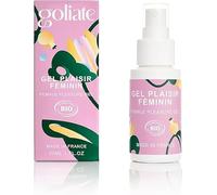 GOLIATE Gel Orgasmique BIO Stimulateur Clitoridien Effet Chauffant 7ème Ciel - Plaisir Féminin - Orgasme Maximum - Comestible - Végétal, Vegan et Compatible Préservatifs 30 ML