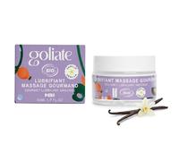Goliate Huile de Massage Comestible et Lubrifiant Intime 2en1 Bio 50ml - Le Couple Gourmand, Certifié COSMOS ORGANIC par Ecocert, Végan, Fabriqué en France