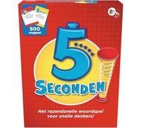 Goliath - 5 Seconden - Bordspel voor Volwassenen en Kinderen vanaf 8 Jaar - Beantwoord Vragen in 5 Seconden - Eenvoudige Regels/Snelle Ronden - 500 Vragen - 2+ Spelers - Nederlandstalige Versie