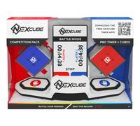Goliath - Nexcube Pack Compétition - Jeu de rapidité et réflexion, 1 timer, 2 cubes 3x3, dès 8 ans