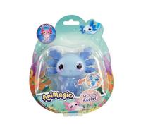 Goliath Animagic Let's Glo Axolotl Poisson Gallegiante Qui Brille dans l'eau Absorption Casusale Entre Rose et Bleu Clair