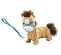 Peluche interactive - Animagic - Pumpkin le poney - 23 cm - Hennit - Inclus 4 piles LR06
