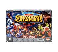 Goliath Bataille de château d'arbalètes et catapultes | Jeu de stratégie | Construisez Votre château et détruisez Votre adversaire | 2 Joueurs | À partir de 7 Ans