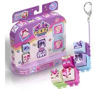 Goliath - CLICKEEZ Multipack - 5 Touches de Clavier Jouet Kawaii à Cliquer - Keycap Transformable en Porte Clés - Effet ASMR - Fidget Toy - 70 Personnages Mignons ou Rares À Collectionner - dès 6 Ans