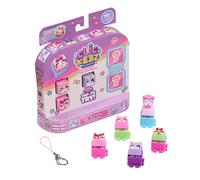 Goliath - CLICKEEZ Multipack - 5 Touches de Clavier Jouet Kawaii à Cliquer - Keycap Transformable en Porte Clés - Effet ASMR - Fidget Toy - 70 Personnages Mignons ou Rares À Collectionner - dès 6 Ans