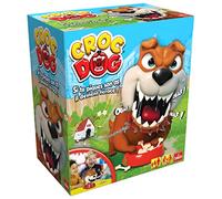 Goliath - CROC DOG - Jeux de Société pour Enfants dès 4 Ans - Piquez les Os du Croc Dog Avant qu'Il ne se Réveille - Jeu de Rapidité et d'Adresse - Jouez en Famille ou entre Amis - De 2 à 4 joueurs