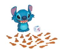 Goliath - Disney Stitch Laughing Game - Jeu de Société Fun Enfants dès 6 Ans - Rapidité & Réflexes - Stitch Électronique avec Sons, Dé & Jetons - pour Famille & Amis - 2+ Joueurs - Piles Incluses