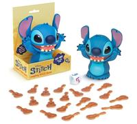 Goliath - Disney Stitch Laughing Game - Jeu de Société Fun Enfants dès 6 Ans - Rapidité & Réflexes - Stitch Électronique avec Sons, Dé & Jetons - pour Famille & Amis - 2+ Joueurs - Piles Incluses