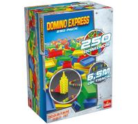 Goliath - Domino Express - Pack 250 Dominos - Jeu de Construction - Circuit de Dominos à Construire de 6,5 mètres de Long - A Jouer Seul, en Famille ou entre Amis - Dès 6 Ans