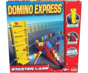 Goliath Domino Express - Starter Lane - Jeu de Construction - A partir de 6 Ans - Courses de Dominos - Deviens Le Roi de La Cascade - A Jouer Seul, en Famille ou Entre Amis - 1 Joueur et Plus