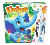 Goliath - ELEFUN - Jeu de Société Enfant & Famille dès 4 Ans - Éléphant Lance-Papillons à Attraper avec Filets - Jeu d’Adresse Rigolo - 2 à 4 Joueurs - 25 Papillons + 2 Filets - Version Multilingue