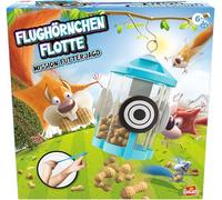 Goliath - Flying Squirrels : Feeder Frenzy - Reaktionsspiel für Kinder AB 6 Jahren - Lustiges Geschicklichkeitsspiel mit Eichhörnchen & Vogelhaus - Familienspiel - 2-3 Spieler - Auf Deutsch