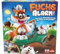 Goliath - Fuchs-Alarm! - Lustiges Geschicklichkeits- & Reaktionsspiel AB 4 Jahren - Hühner fangen & „Hosen-runter“- Moment Familienspiel für Kinder - 2-4 Spieler - 5-15 Min - Deutsche Version