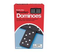 Goliath Games Double 9 Dominos en Bois