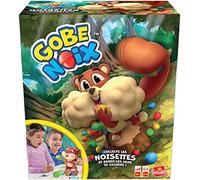 Goliath - GOBE NOIX - Jeu de Société de Rapidité Amusant pour Enfants dès 4 Ans - Aide L’Écureuil À Attraper les Noisettes - Jeu Familial Drôle et Addictif - À Jouer Entre Amis - De 2 À 4 Joueurs