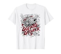Goliath Grouper Reef Heavy Tackle Profondeur 45,2 m T-Shirt