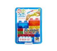Goliath - Jelly BLOX - Pack 10 Blocs Extensibles, Souples & Flexibles - Jeu de Construction Sensorielle pour Enfants dès 2 Ans - Bloc Squishy Lavables - Motricité Fine & Imagination - Idée Cadeau