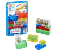 Goliath Jeu de construction sensorielle Jelly Blox Pack 10 blocs extensibles souples lavables