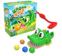 Goliath – Mini jeu de golf Croco Golf – Jeu d'adresse interactif pour enfants dès 4 ans 2-4 joueurs