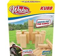GOLIATH Kubb - Jeu Plein Air - A Partir de 6 Ans - Jeu de Lancer - Quilles en Bois - Idéal pour l'été en Famille ou Entre Amis, Beige