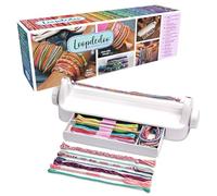 Goliath - LOOPDEDOO - Kit de Bracelets d'Amitié DIY pour Enfants dès 8 ans - Métier à Tisser Rotatif Facile et Fun - 12 Fils 100% Coton Inclus - Activité Créative Filles & Garçons - Idée Cadeau