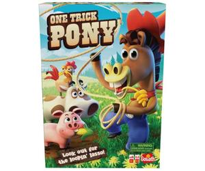 Goliath One Trick Pony Jeu de Poney - Rassemblez Les Animaux Avant Que Le Cowboy Tourne des Cordes Lasso dans - À partir de 4 Ans, 2 à 5 Joueurs